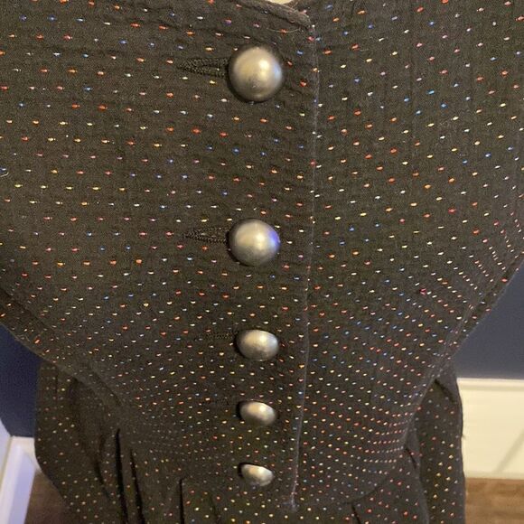 𝅺jack By BB Dakota Rainbow Polka Dot Dress With Side Zip - Picture 2 of 6